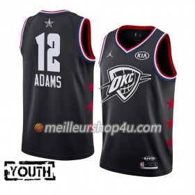 Maillot Basket Enfant Oklahoma City Thunder Steven Adams 12 2019 All-Star Jordan Brand Noir Swingman